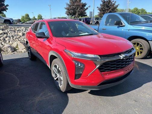 Red 2026 Chevrolet Trax 1RS