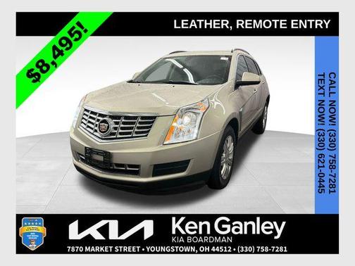 Silver Coast Metallic 2013 Cadillac SRX Base