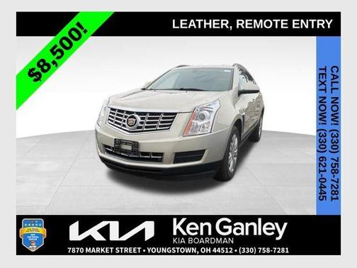 Silver Coast Metallic 2013 Cadillac SRX Base