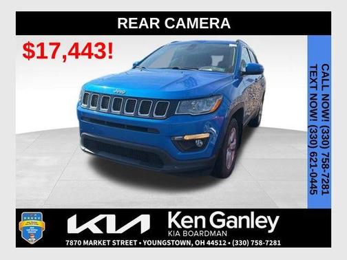 Laser Blue 2019 Jeep Compass Latitude
