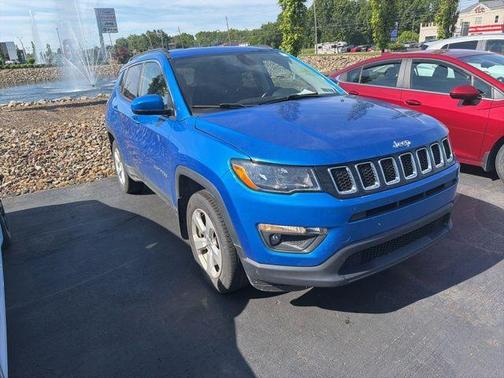 Laser Blue 2019 Jeep Compass Latitude