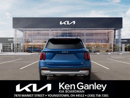 Mineral Blue 2026 Kia Sorento Hybrid EX