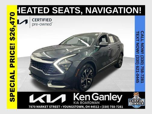 Gravity Gray 2023 Kia Sportage EX