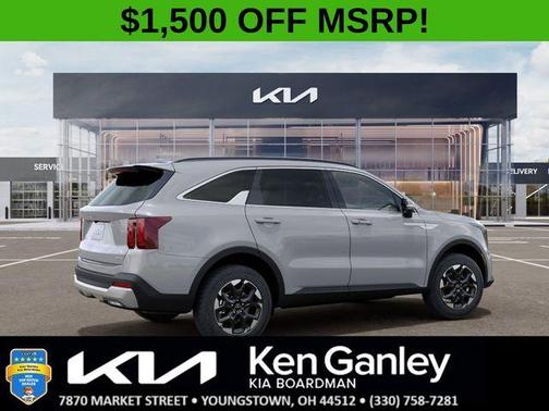 Wolf Gray 2026 Kia Sorento S