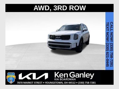 Glacial White Pearl 2023 Kia Telluride S
