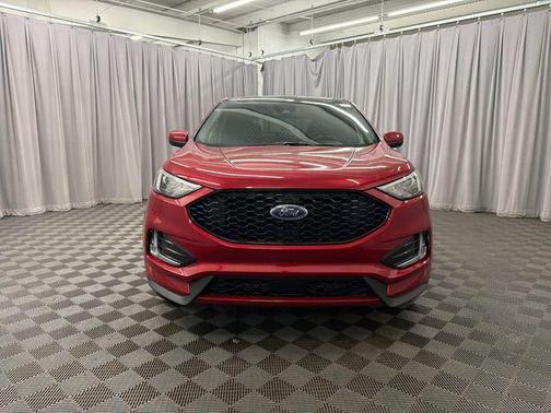 Red Metallic 2024 Ford Edge ST Line