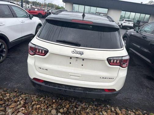 White Clearcoat 2018 Jeep Compass Limited