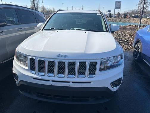 Bright White Clearcoat 2017 Jeep Compass High Altitude