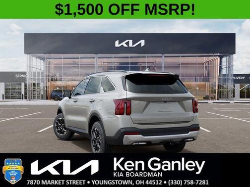 Ivory Silver 2026 Kia Sorento S