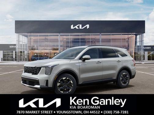 Ivory Silver 2026 Kia Sorento S