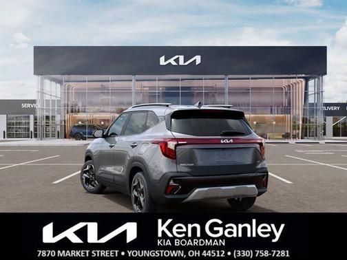 Steel Gray 2026 Kia Seltos S