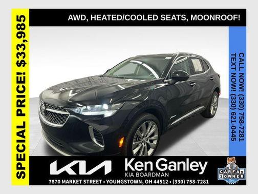 Ebony Twilight Metallic 2023 Buick Envision Avenir