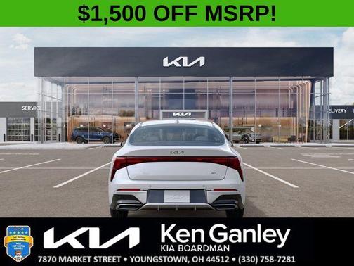Snow White Pearl 2026 Kia K5 GT-Line