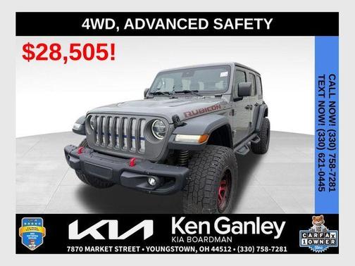 Sting Gray Clearcoat 2019 Jeep Wrangler Unlimited Rubicon