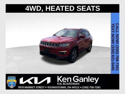 Redline Pearlcoat 2018 Jeep Compass Latitude