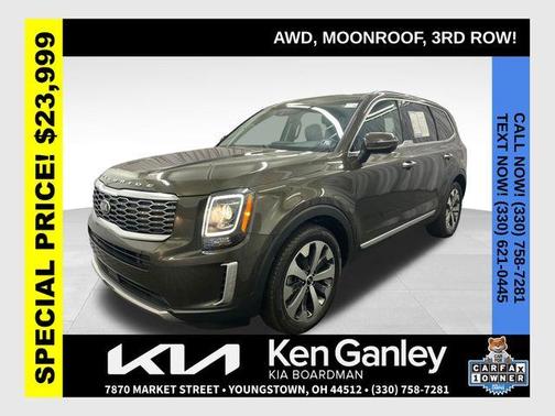Dark Moss 2021 Kia Telluride S