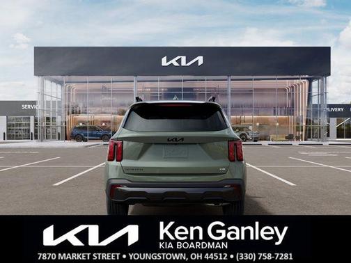 Jungle Green 2026 Kia Sorento X-Line EX
