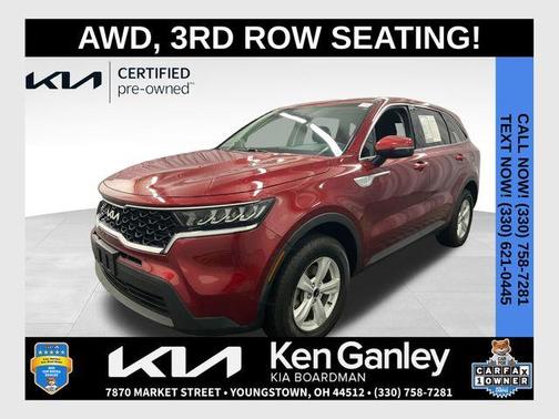 Passion Red Tintcoat 2023 Kia Sorento LX