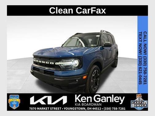 Blue Metallic 2024 Ford Bronco Sport Outer Banks
