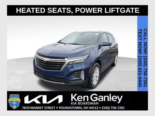 Blue Glow Metallic 2022 Chevrolet Equinox 1LT