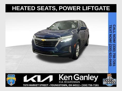 Blue Glow Metallic 2022 Chevrolet Equinox 1LT