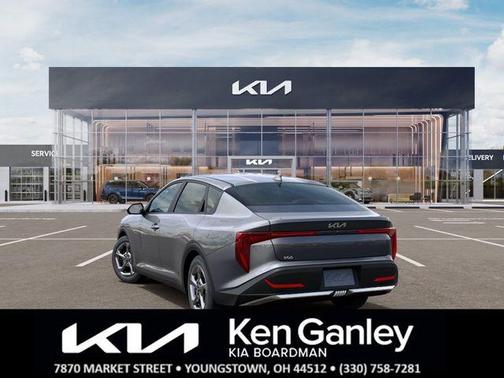 Steel Gray 2026 Kia K4 LXS