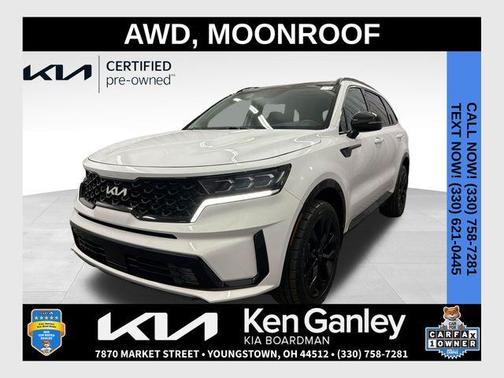 Glacial White Pearl 2023 Kia Sorento SX