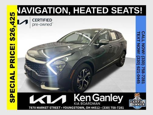 Gravity Gray 2023 Kia Sportage EX