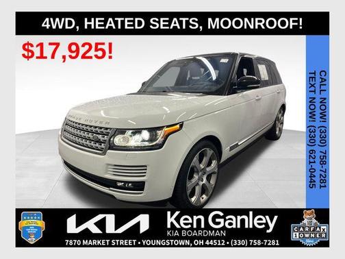 2017 Land Rover Range Rover 5.0L Supercharged