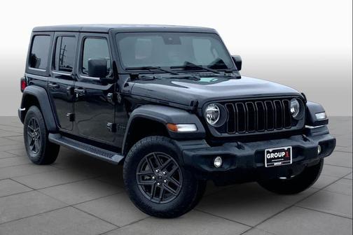Black Clearcoat 2024 Jeep Wrangler Sport S