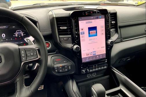 Bright White Clearcoat 2026 RAM 1500 RHO Crew Cab 4x4 5'7' Box