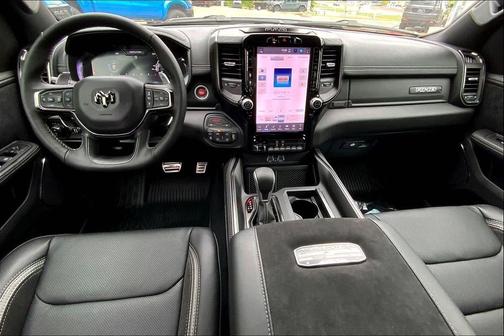 Bright White Clearcoat 2026 RAM 1500 RHO Crew Cab 4x4 5'7' Box