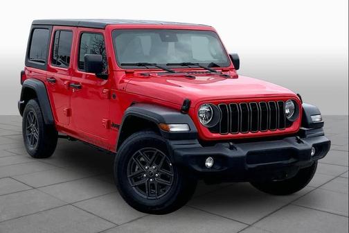 Firecracker Red Clearcoat 2025 Jeep Wrangler Sport S