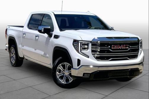 Summit White 2025 GMC Sierra 1500 SLT