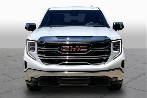 Summit White 2025 GMC Sierra 1500 SLT