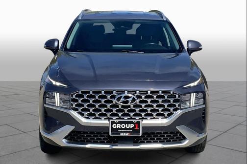 Lagoon Blue 2021 Hyundai SANTA FE HEV Blue