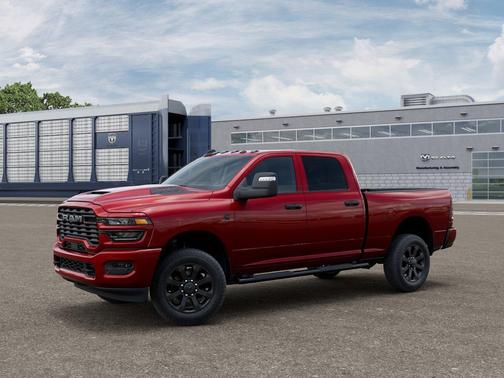 Red 2026 RAM 2500 Black Express Crew Cab 4x4 6'4' Box