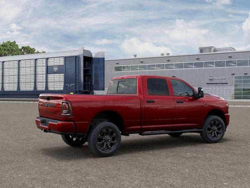 Red 2026 RAM 2500 Black Express Crew Cab 4x4 6'4' Box
