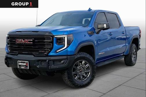Dynamic Blue Metallic 2024 GMC Sierra 1500 AT4X