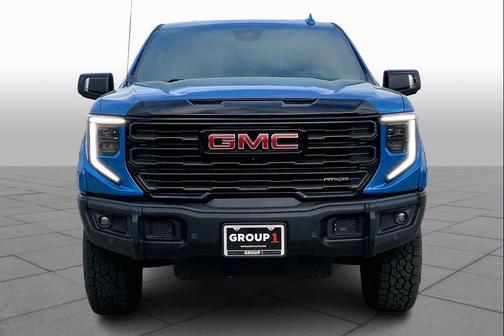 Dynamic Blue Metallic 2024 GMC Sierra 1500 AT4X