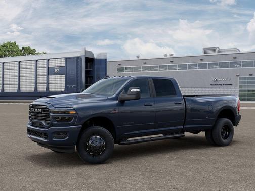 Forged Blue Metallic 2026 RAM 3500 Laramie Crew Cab 4x4 8' Box