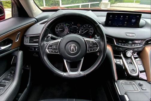 Performance Red Pearl 2021 Acura TLX Technology