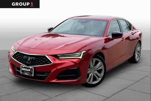 Performance Red Pearl 2021 Acura TLX Technology