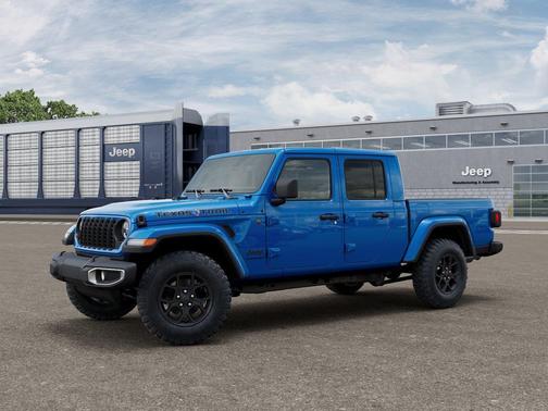 Hydro Blue Pearlcoat 2026 Jeep Gladiator Texas Trail 4x4
