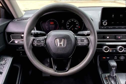 Crystal Black Pearl 2022 Honda Civic LX