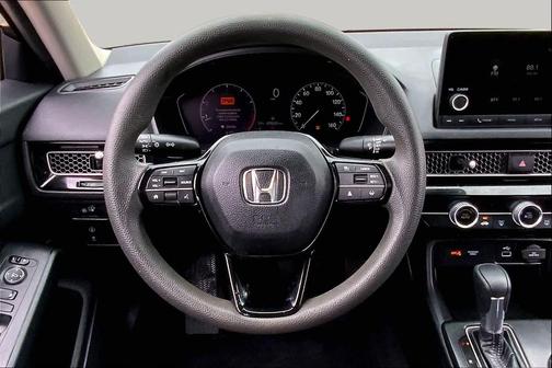 Crystal Black Pearl 2022 Honda Civic LX