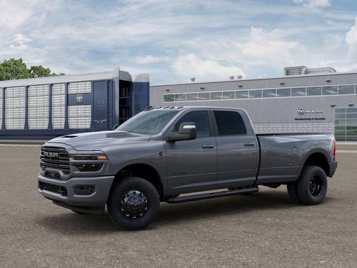Gray 2026 RAM 3500 Laramie Crew Cab 4x4 8' Box