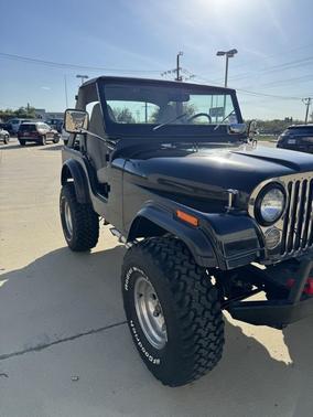 Black 1973 Jeep CJ-5 Base