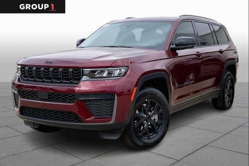 Velvet Red Pearlcoat 2026 Jeep Grand Cherokee L Altitude