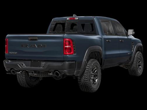 Forged Blue Metallic 2026 RAM 1500 RHO Crew Cab 4x4 5'7' Box